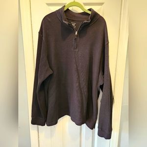 George quarter zip pullover sweater